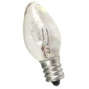20Pcs 7 Watt C7 E12 Ampoule de Veilleuse et Ampoules de Rechange pour Lampe à Sel, Ampoules à Incandescence en Verre Transparent