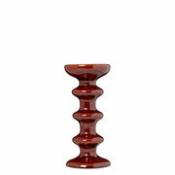 Bougeoir Slave / Céramique - H 20 cm - Maison Sarah Lavoine rouge en céramique