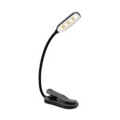 Dimable Clip Book Light Lampe de lecture led pour lit mini usb Rechargeable flexible veilleuse portable pour l'étude de la chambre