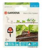 Gardena - Micro-asperseur Micro-Drip-System Noir/Orange