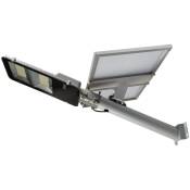 Lampadaire led 100W 5.000Lm 6000ºK IP65 Solaire Sensor 40.000H [WR-AS-SLABS100W-CW] - Blanc froid