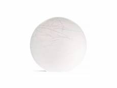 Lampadaire sphérique acrylique blanc - baguio - l
