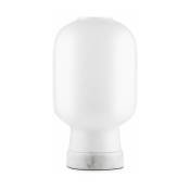 Lampe à poser en marbre blanc 26,5 cm Amp blanc /