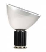 Lampe de table Taccia LED (1962) / PMMA - H 64,5 cm - Flos noir en métal