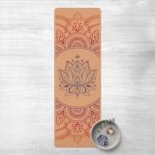 Micasia - Tapis de yoga - Lotus Flower Rainbow Dimension