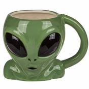 Out of the blue 78/8314 Mug extraterrestre, Faïence,