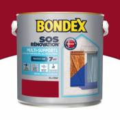 Peinture multi-supports SOS rénovation Bondex 2L rouge