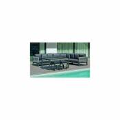 Salon de jardin Sofa MONTERREY-30-DL Finition anthracite/cordage