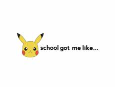 Stickers repositionnables émotions de pikachu pokemon