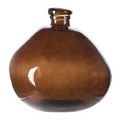 Table Passion - Vase Simplicity ambre 33 cm - Marron