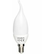 Vivida Bulbs - Vivida - E14 Flamme led smd 8W 3000K 700lm