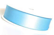 (1 m) = 0,20EUR ruban 25 m x 25 mm-bleu clair-bleu (fb.nr.152) ruban bolduc ruban de sATIN
