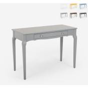 Ahd Amazing Home Design - Table console élégante et fonctionnelle en bois shabby chic Toscano Couleur: Gris