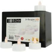 Arum Lighting - Lot de 24 Bougies à led type chauffe