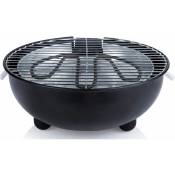 Barbecue électrique posable 30cm 1250w noir Tristar bq-2880 - noir