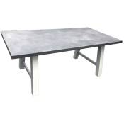Caesaroo - Table d'exterieur 200x100 cm en aluminium