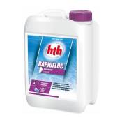 Floculant liquide piscine HTH rapidfloc - 3 litres