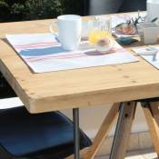 Homemaison - Set de table au style d'antan Rouge 35x50