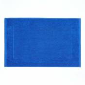 Homescapes - Tapis de Bain Uni 100% Coton Turc Bleu