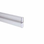 Joint d'étanchéité bas horizontal pour pare-baignoires 100 cm transparent pour verre 4-5 mm