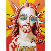 Karedesign Tableau Jesus Pop Art 90x120cm Kare Design