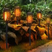 Lampes solaires torches lampe de jardin lumière solaire