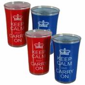 Londres - Set de mini verres Keep Calm ...