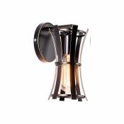 Lot de 1 lampes de table en métal à piles de 26,5cm de hauteur Lampes de chevet vintage avec ampoule Edison pour salon Chambre Mariages Parties Salon