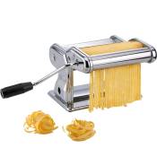 Machine à pâtes pasta perfetta brillante en acier inoxydable argent