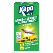 Pièges à mites alimentaires Kapo vert (x 2)