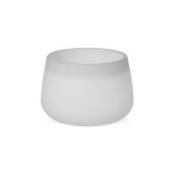 Pot lumineux rond 60 lumière blanche froide par câble ø59x39cm - Blanc - Moovere