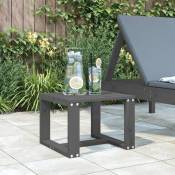 Prolenta Premium - Maison du'Monde - Table d'appoint de jardin gris 40x38x28,5 cm