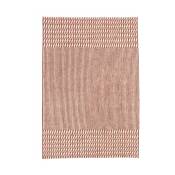Tapis kilim en laine rouge 300x400 cm Blur - Nanimarquina