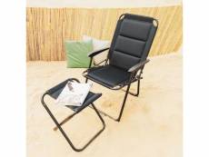 Travellife chaise pliable barletta compact noir