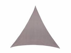 Voile d'ombrage anori 3x3x3 taupe