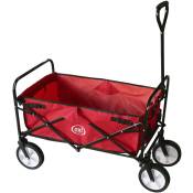 AXI - AB100 Chariot pliable rouge - Chariot pliable
