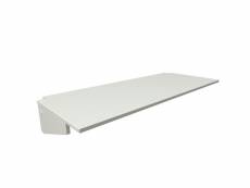 Bureau tablette pour lit mezzanine largeur 140 blanc BUR140-LB