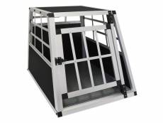 Cage de transport en aluminium 50 x 54 x 69 cm - 1