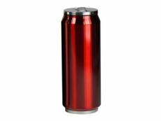 Cannette isotherme rouge 500 ml