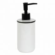 Centrale Brico - Distributeur de savon céramique Marcel, noir et blanc