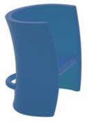 Chaise enfant Trioli - Magis bleu en plastique