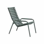 Chaise lounge ReCLIPS / Accoudoirs métal - Plastique