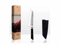 Couteau santoku bunka kotai - type couteau de chef
