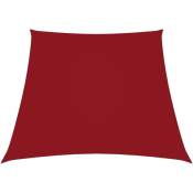 Doc&et² - Voile de parasol Tissu Oxford trapèze 3/4x2 m Rouge - Rouge