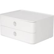 HAN - smart-box allison 1120-12 Caisson à tiroirs blanc Nombre de tiroirs: 2 - blanc