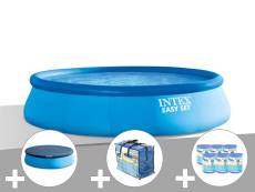 Kit piscine autoportée Intex Easy Set 4,57 x 1,07