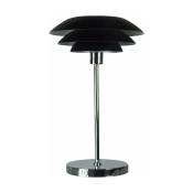 Lampe de table en métal noire 50 x 31 cm - Dyberg