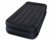 Matelas gonflable rest bed fiber tech 1 place - intex