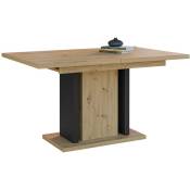 Mobilier1 - Table Goodyear 127 , 76x90x140cm, Allongement, Stratifié