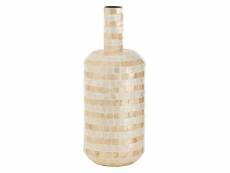 Paris prix - vase design en bambou "mosaïque" 52cm